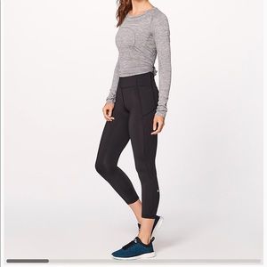 🍋Lululemon “Final Lap” Crop!🏃🏽‍♀️